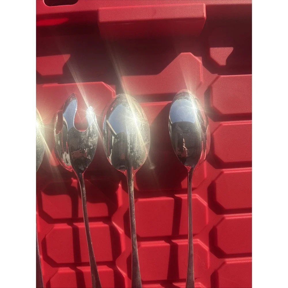 Lot of 5 Godinger Silver Art Co Silver Plated‎ Serving Set 13